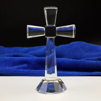 12pcs/mult în Picioare Crucea de Cristal Biserica Botez Botezul Favoruri de Partid pentru Oaspeții Cadouri