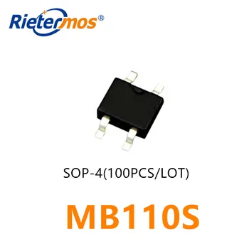 100BUC MB110S SOP4 MB110 1A 100V