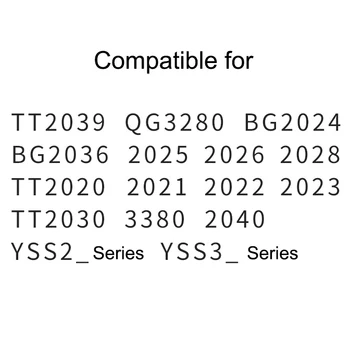 Top de Vânzare 2 bucăți aparat de Ras de Înlocuire Cap Trimmer pentru Bodygroom BG 2024 - 2040 S11 YSS2 YSS3 Serie