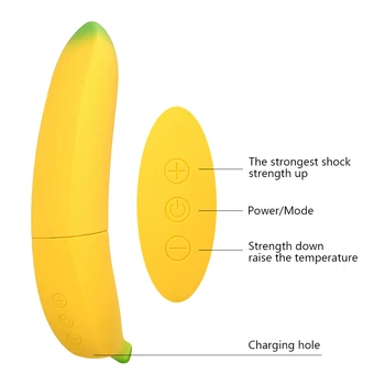 OLO Realist Vibrator cu 7 trepte de Banane Vibrator sex Feminin Masturbator G-spot Vagin Stimulator Jucarii Sexuale Pentru Femei