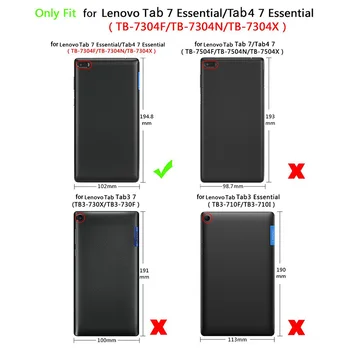 9H Sticla Temperata pentru Lenovo Tab 7 Esențiale TB-7304F TB-7304I TB-7304X Tableta, Folie de protectie Ecran pentru Lenovo Tab 7 Esențiale
