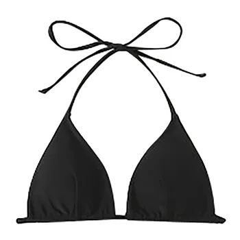 Femei Sexy Bandaj Solid Top Bikini Push-Up Sutien Bralette De Costume De Baie, Costume De Baie, Îmbrăcăminte De Plajă Înot Sutien De Baie De Vară Sutien N30