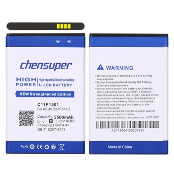 Chensuper 5500mAh C11P1501 Telefon Bateriei Pentru ASUS ZenFone 2 Laser Selfie ZE550KL ZE601KL Z00LD Z011D ZD551KL Z00UD ZE600KL