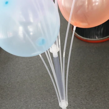 19Tubes Baloane Stau Balon Titularul Coloana Petrecere de Nunta de Decorare Balon Copil de Dus Copii, Baloane Petrecere de Ziua Consumabile