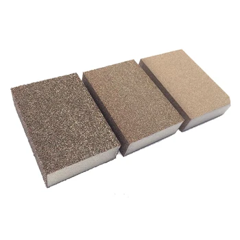 Rapid de lustruit Burete nisip bloc Ultrafine hârtie de Șlefuire piatră uscată/cuțit/piele/lemn lustruit bloc 3 bucată