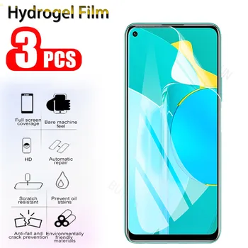 3pcs Hidrogel Film Pentru Huawei Y5p y6p 2020 y9s y6s 2020 y9 prim-2019 Ecran Protector pentru P20 Pro P20 Lite P20 Nu de Sticla