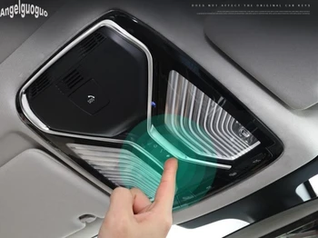 ABS cromat Acoperiș Masina de Lectură Lampă comutator de Lumină Decor Acoperi Sequin trim autocolant Pentru BMW X3 G01 2018 Auto-styling upgrade