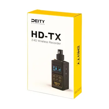 Zeitate HD-TX Transmițător 1.3 inch OLED Display 2.4 G HDTX Sistem Wireless de Redare XLR, Inchidere 3.5 mm TRS Wireless Recorder