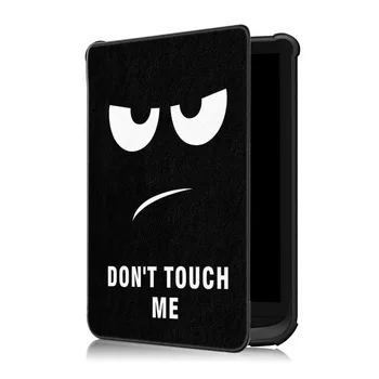 Pentru pocketbook 616 627 632 touch HD 3 PU print din Piele caz acoperire PocketBook Touch Lux 4/de Bază Lux 2+ecran protector