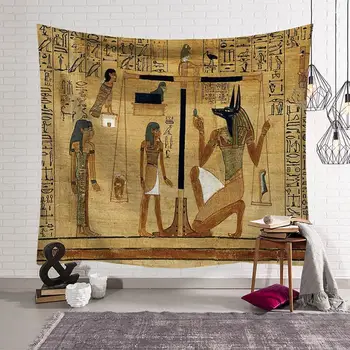 HD Cultura Egipteană Antică, Tapiserie Home Decor Agățat de Perete Masă de Picnic Mat de Dormit în aer liber Pad Fundal Fotografie TT50