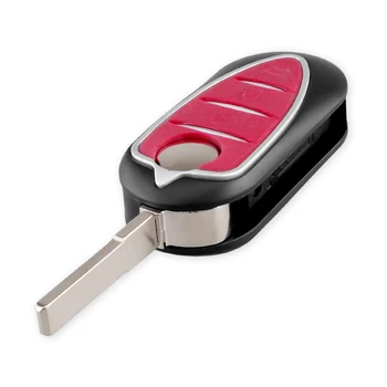 Dandkey 3Buttons Pliere Flip Key Remote Shell Pentru Alfa Romeo Mito 2008-2018 Giulietta 2010-2016 159 GTA 147 156 166 GT Brera TS