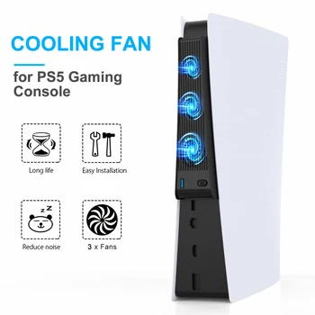 Ventilator de răcire Ventilator Pentru PS5 PlayStation 5 Consola Gazdă Ventilatorului de Răcire a Răcitorului de Joc Accesorii Externe 2020