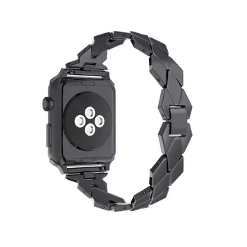 Curea din otel inoxidabil pentru apple watch band 44 mm 42 mm 38 mm 40 mm link brățară încheietura trupa pentru iwatch 5 4 3 2 1 cataramă de metal curea