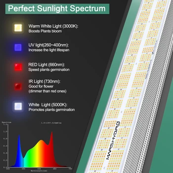 New Sosire! Marte Hidro SP 6500 LED-uri Cresc Light Samsung LM301B OsramLED Chips-uri de Plante de Interior pentru Legume Flori Comercial în Creștere