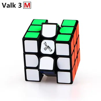 QiYi Valk3 M 3x3x3 Magnetic Viteză Magic Cube Valk 3M Stickerless Profesionale Magneți Puzzle Cuburi Valk 3 M