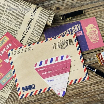 5pack/lot creative de publicitate Americana cutie de cadouri carte poștală mesaj de carduri Decorative card