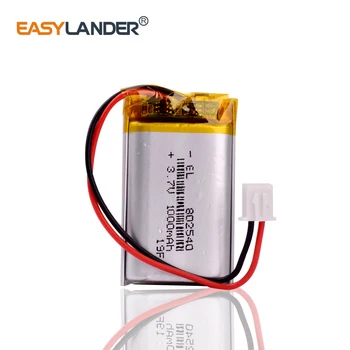 XHR-2P 2.54 1000mAh 802540 3,7 V litiu-polimer baterie 852540 cod de scanare instrument vorbitor de conducere aparate mouse-ul lanterna