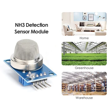 NH3 Gaz Module de Senzori de Amoniac MQ-137 Detectarea Analog Nivel TTL Ieșire Dublă cu Ușurință transport Ușoare Gadget-uri