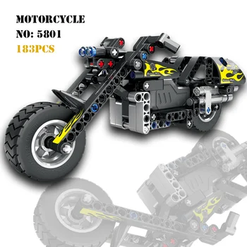 Technic Serie de Motociclete cu Motor Jeeped Vehicul Off-road Blocuri Motocicleta Blocuri de Modele de Kituri de Cărămizi Jucării pentru Copii Cadouri