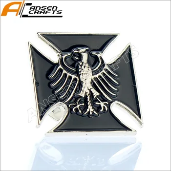 WW2 Negru de Fier Croaa Vultur Militar Armata Pin Badge Fr.Germania