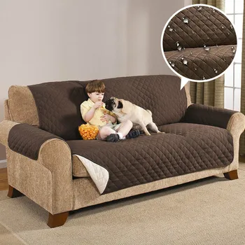 De înaltă calitate, impermeabil matlasat canapea, canapea acoperi capul fotoliu mobilier acoperi Loveseat canapea câine bloc non-alunecare de companie antiderapant