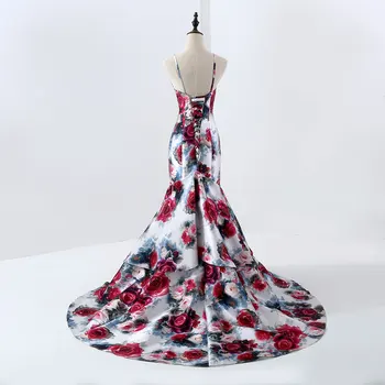FADISTEE New sosire seara elegante, rochii de petrecere Vestido de Festa rochie de lux model de imprimare satin Halat De Petrecere rochie de bal