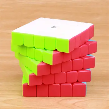 Qiyi Qizheng S 5x5x5 Viteză Magic Cube Profesionale Stickerless Puzzle-uri Cubo Neo Cuburi de Jucarii Educative Pentru Copii