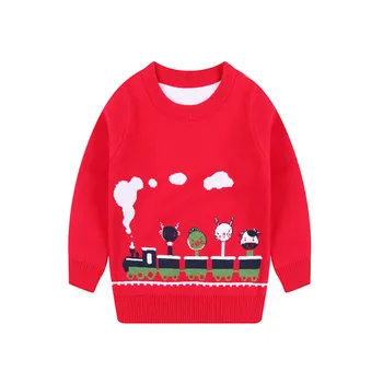 Sărituri de Metri Băieți Pulovere cu Tractoare de Moda Drăguț pentru Copii de Toamna si Iarna cu Maneca Lunga Bluze Copii Baieti