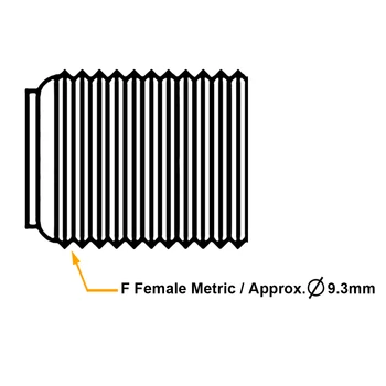 Uxcell 15 Buc Sunet de Argint BSP 3 Moduri Feminin F Jack RF Coaxial Adaptor Conector