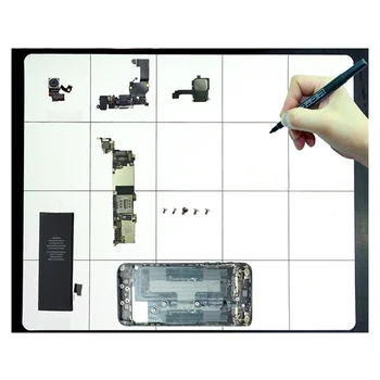 30*25 cm Magnetic Proiect Mat Șurub Magnet de Lucru Pad pentru Telefon Mobil, Tableta Instrumente de Reparare kituri