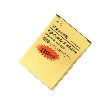 10buc/lot 2850mAh B500BE B500AE Aur Li-ion Acumulator de schimb Pentru Samsung Galaxy S4 S 4 IV mini I9190 I9192 I9195 I9198