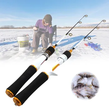 NOI 59CM Gheață Tijă de Pescuit de iarna Pol de Pescuit de Iarna Aborda Turnare Spinning Ultralight Rod Accesorii de Călătorie de pescuit pește