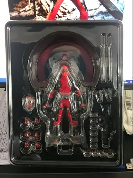Mezco Marvel Deadpool X-Men Super-Erou Una:12 Colective BJD Figura Jucării 16cm