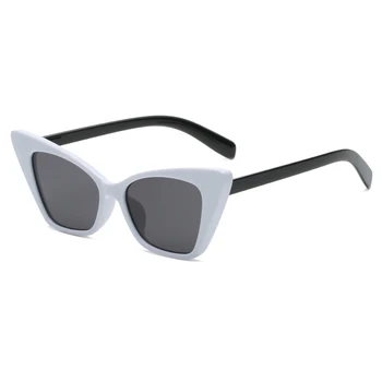 2021 Noua Moda Ochi de Pisică ochelari de Soare Femei Bărbați Vintage de Lux Leopard Negru Stil PC Obiectiv Cadru Tendință de Calitate Plaja ochelari de Soare