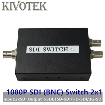 SDI Comuta 3G/HD/SDI 2x1 Switcher cu BNC Female Suport 1080P Distribuție Extender pentru Monitor Proiector Livrare Gratuita aparat de Fotografiat