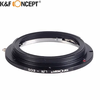 K&F CONCEPT L/R Lentile pentru EOS EF mount Inel Adaptor potrivit pentru Leica R LR Obiectiv pentru Canon EOS EF Mount Corpul Camerei