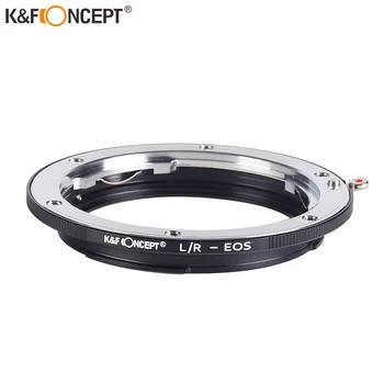 K&F CONCEPT L/R Lentile pentru EOS EF mount Inel Adaptor potrivit pentru Leica R LR Obiectiv pentru Canon EOS EF Mount Corpul Camerei