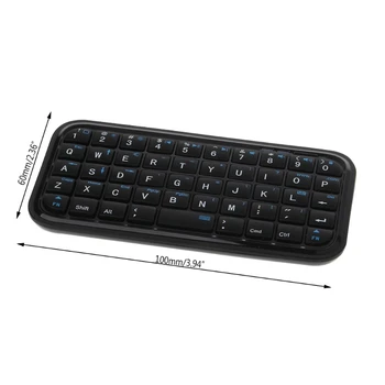Fără fir Bluetooth Tastatura Mini pentru Tableta PC Laptop Ergonomic 49 Taste Tastatura cu Cablu USB