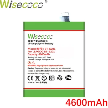 WISECOCO 4600mAh bt-5201 Pentru LEAGOO Putere 2 Pro bt 5201 În Stoc Baterie de Înaltă Calitate+Numărul de Urmărire