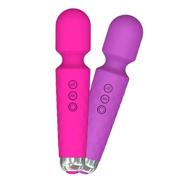 Sex puternice Instrumente de Femei punctul G Masturbator USB Vibrator AV Vibrator Magic Wand Vagin Stimulator Clitoris Vibratoare Jucarii Sexuale