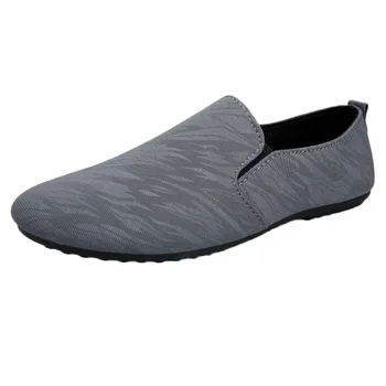 Moda Barbati Pantofi de Vara Retro Leneș Pantofi Casual Mazăre Pantofi Anglia Respirabil Slip-On Moale de Conducere adidași Pantofi Mocasini