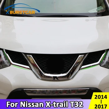 Xburstcar pentru Nissan X-trail XTrail T32-2017 Masina ABS Cromat Grila Fata Decorare Acoperire Ornamente Grile Accesorii Autocolante