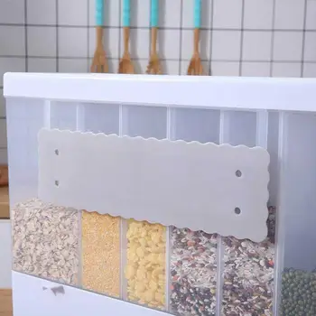 Perete Montate Separat de Orez Găleată de Cereale Distribuitor de Umiditate Dovada de Plastic Automata Rafturi Sigilate Contorizare Alimentare Cutie de Depozitare 45a