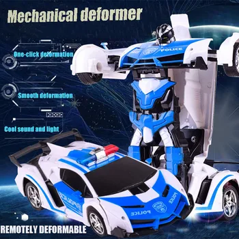 RC Masina de Transformare Roboți-Vehicul Sport Model Mini Rc Roboti Jucarii Deformare Auto Masini Electrice Jucarii Copii Cadouri pentru Baieti