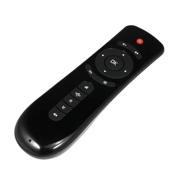 Pentru T2 Aeriene Mouse-Ul Inteligent De Control De La Distanță Mini Tastatura Wireless Giroscop Pentru Android Tv Box Din Plastic Negru Fara Baterie