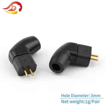 QYFANG 0.78 mm pentru Căști Pini Plug Pentru JH Audio JH16 Pro JH11 W4R HiFi Căști conexiune de cablaj Adaptor Audio Jack Sârmă de Lipire Conector