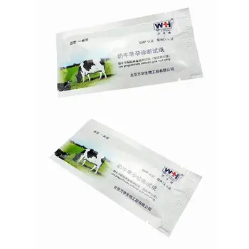 1buc Vaca Bovine Gravide Test Benzi de Hârtie de Detectare a Sarcinii Teste Progesteron Aur Coloidal Veterinar Echipamente Agricole