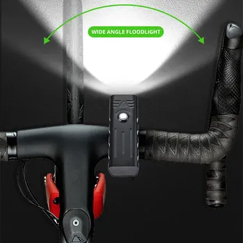 2021 Puternic 10000mAh Biciclete Lumina USB Reîncărcabilă Puternică Faruri de Bicicletă 5T6 Lanterne LED-uri Lumini de Față cu Stopul