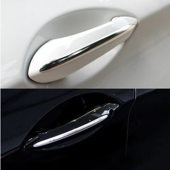 4 buc oțel Inoxidabil mașină mânerele ușilor sunt de decor benzi tapiterie pentru BMW seria 5 GT 520li 525li F10 7series