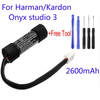 Cameron Sino PR-633496 Pentru Harman Kardon Onyx Studio 3 CS-HKE300SL 2600mAh Înlocuire Bluetooth Difuzor Difuzor Baterie